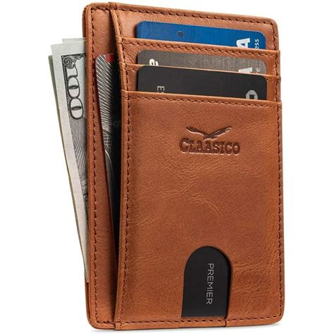 minimalist front pocket card rfid|minimalist leather wallet.